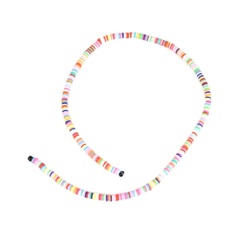 Gatuida 5 Pack Polymer Clay Bead Kit White Bracelet Making Craft Jewelry Chain - Image 2