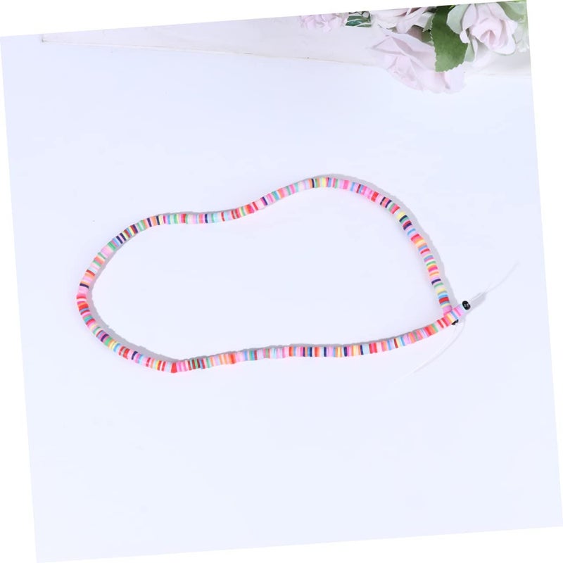 Gatuida 5 Pack Polymer Clay Bead Kit White Bracelet Making Craft Jewelry Chain - Image 4