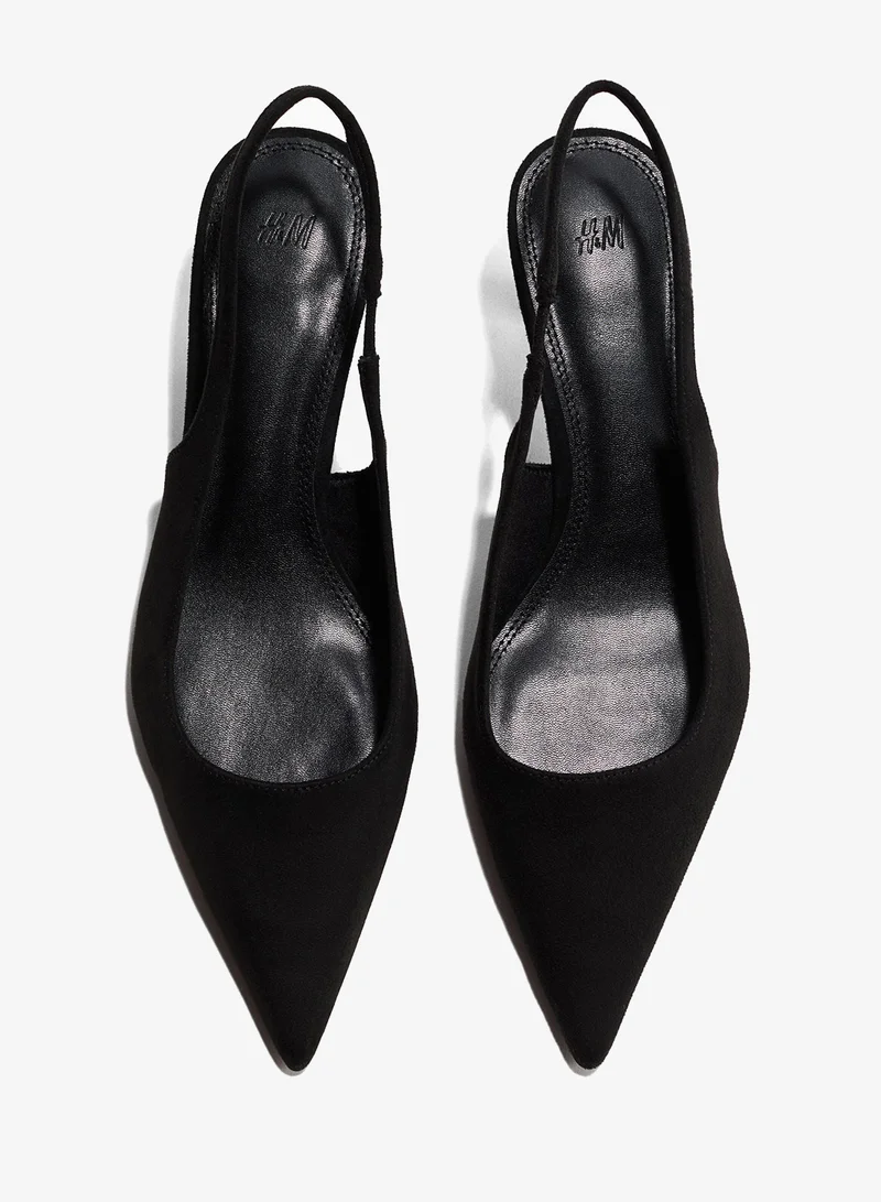 H&M Slingback court shoes