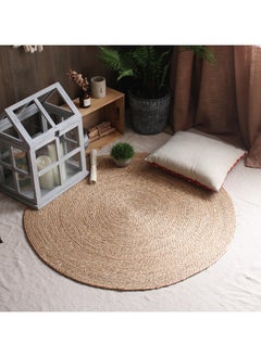 Round Jute Rug Handwoven Natural Fiber Carpet, Boho Farmhouse Area Rug for Living Room, Bedroom, Entryway – Eco-Friendly, Durable & Soft Floor Décor - pzsku/Z778AA00292131B2AD176Z/45/_/1738154267/1c5e8a95-c72c-4118-8c86-beb584fd6c93