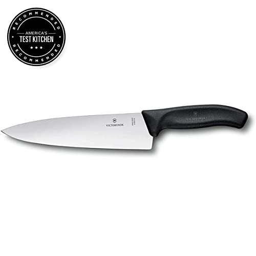 Victorinox Swiss Classic 8-Inch Chef's Knife with Straight-Edge Blade and Black Handle - Image 2