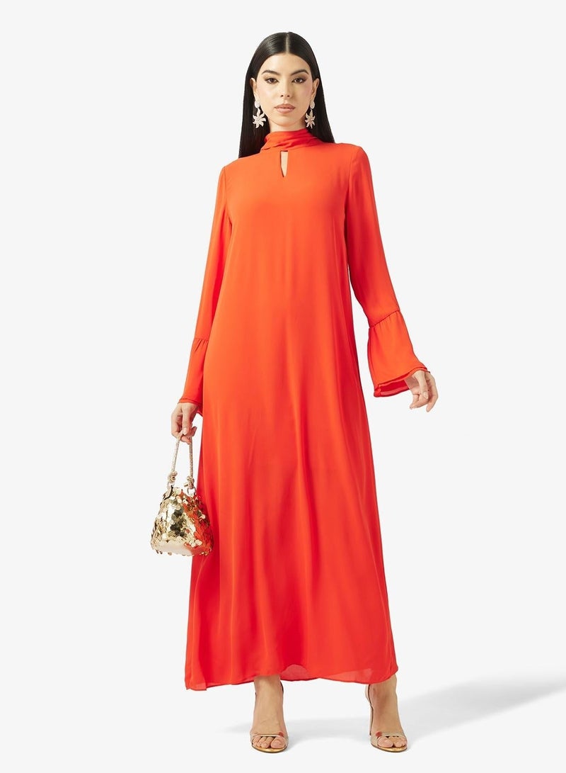 VERO MODA High Neck Maxi Dress - Image 2