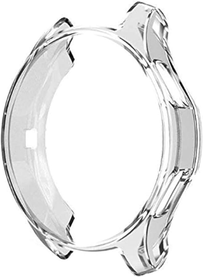 Coverking For Samsung Gear S3 Classic, Gear S3 Frontier, Gear S3 Frontier LTE - Silicone Smart Watch Case Cover - Transparent White