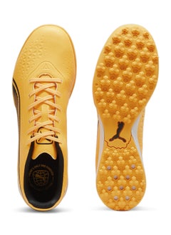 PUMA KING MATCH TT Mens Orange Football Boots  - Image 4