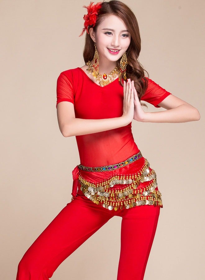 Belly Dance Hip Scarf  Belly Dancer Costumes For Women Dancing Waist Chain  - Image 2