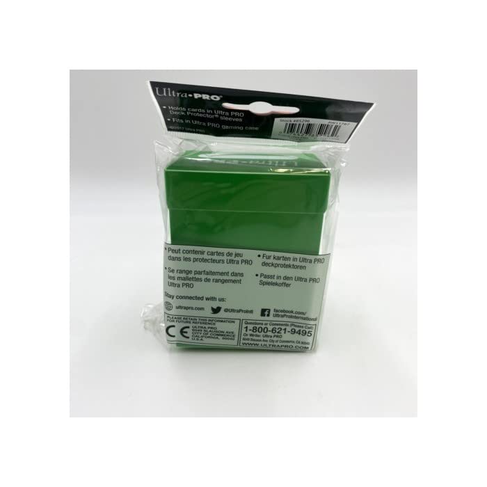 Ultra Pro 85296 Deck Box Lime Green - Image 4