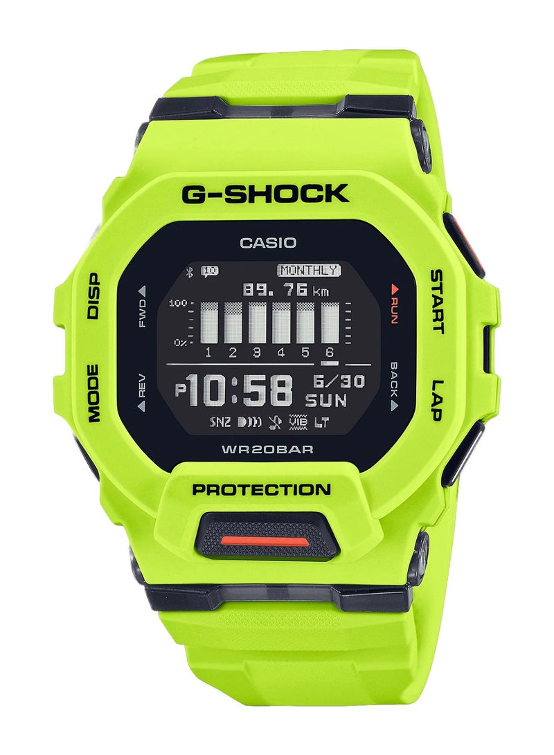CASIO G-Shock Men's G-Squad Digital Resin Band Watch GBD-200-9DR - Image 1