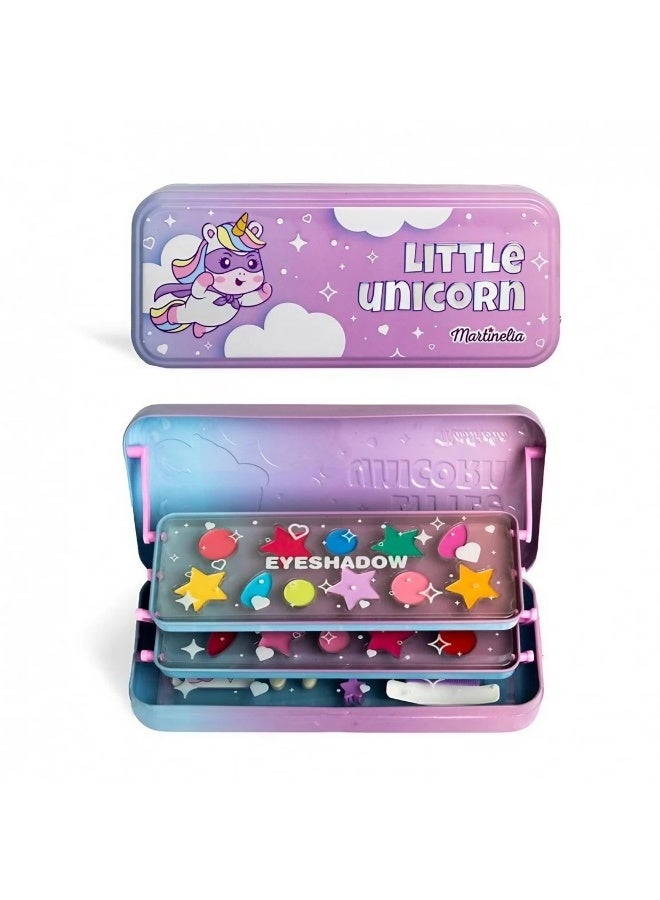 Martinelia علبة مكياج معدنية ثلاثية الطبقات من ليتل يونيكورن - Image 2