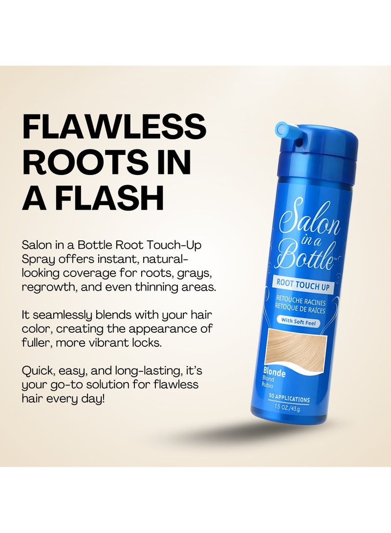 Salon In A Bottle Salon in a Bottle - Instant, Long-Lasting Root Touch Up Spray for Women and Men - Blonde (50 Applications) 60 ml - Image 2