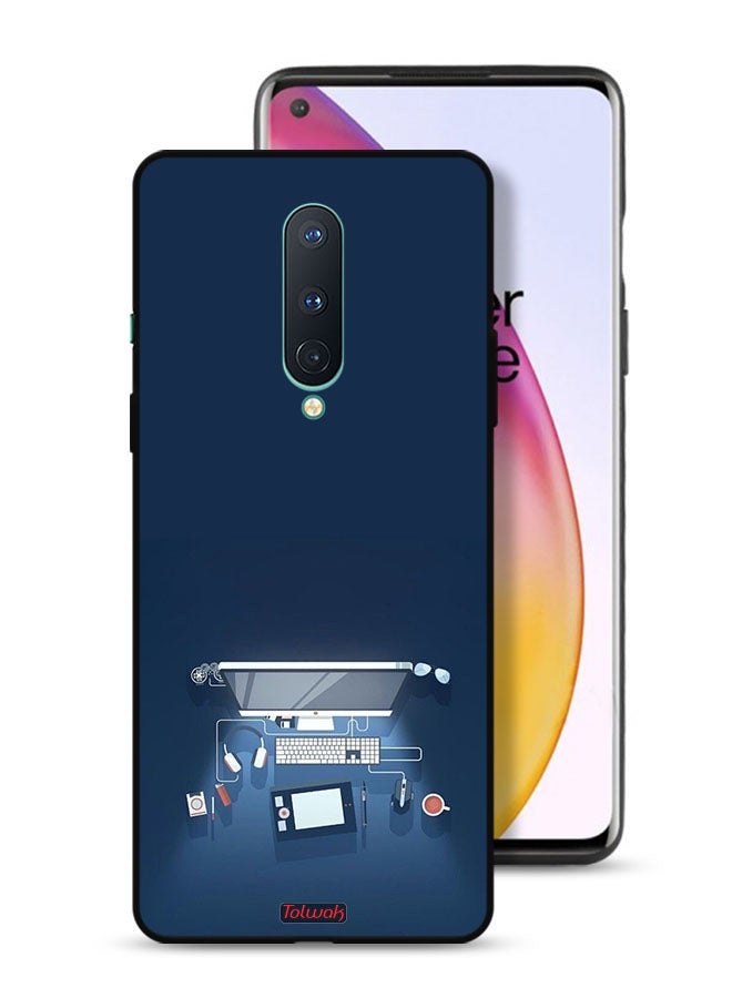 Tolwak غطاء واقي لجهاز OnePlus 8 4G لفن مكتب الكمبيوتر - Image 1