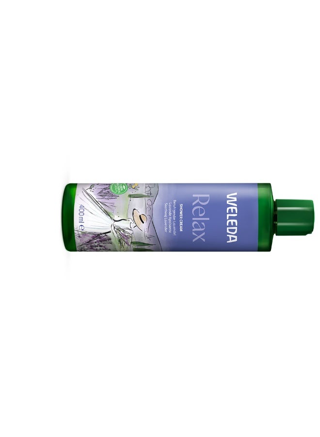 Weleda Relax Creamy Lavender Shower Gel 400ml - Image 2