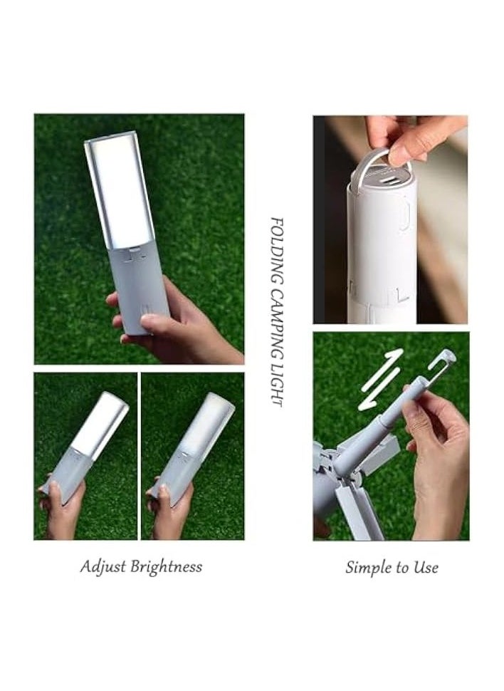 erorex 4000mAh Rechargeable Camping Lights, Portable Camping Lanterns Battery Powered Electric Lantern for Power Emergency, Hanging Canopy Tent, Hurricane  - Image 3