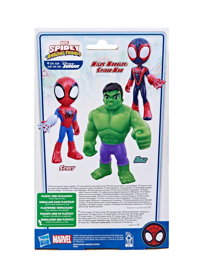 هاسبرو - جيمينج Marvel Supersized Hulk 9 Inch Action Figure Preschool Super Hero Toy Kids Ages 3 And Up
