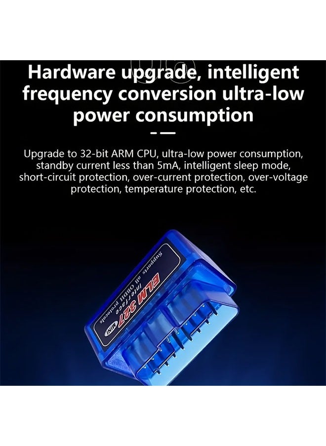Generic - Car Diagnostic Scan Repair Tool Wireless BT ELM 327 Obd2 Code Readers Scan Tools for IOS And Android Devices - Image 1