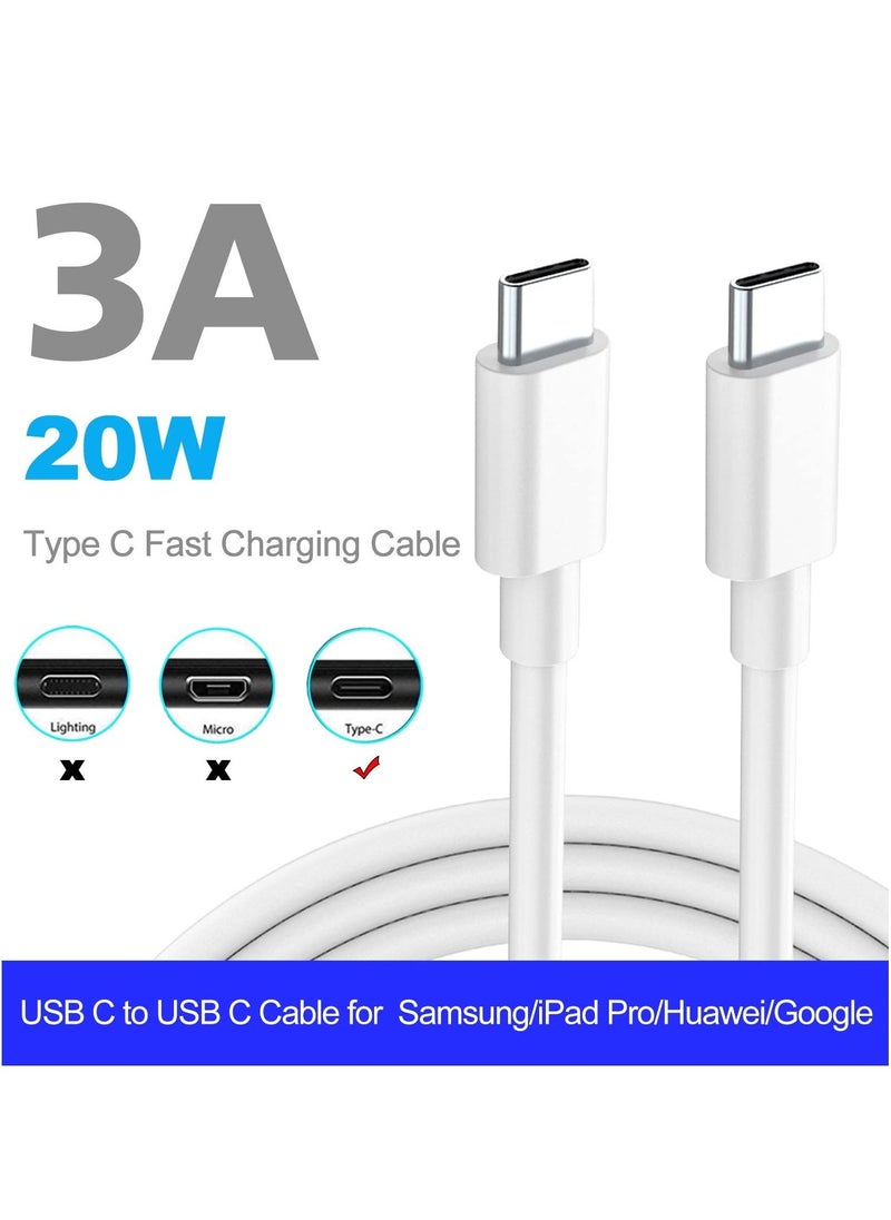 ELTRAZONE Samsung Fast Charger Cable and Plug,Super USB C Plug and Type C Charging Cable Fast Charge for Samsung Galaxy S23/S22/S21/S20/S20fe/S10/A13/A14/A23/A33/A52/A52s/A53/A54/A70/A71/A72/A73/M33/M14/Z Fold4 - Image 3