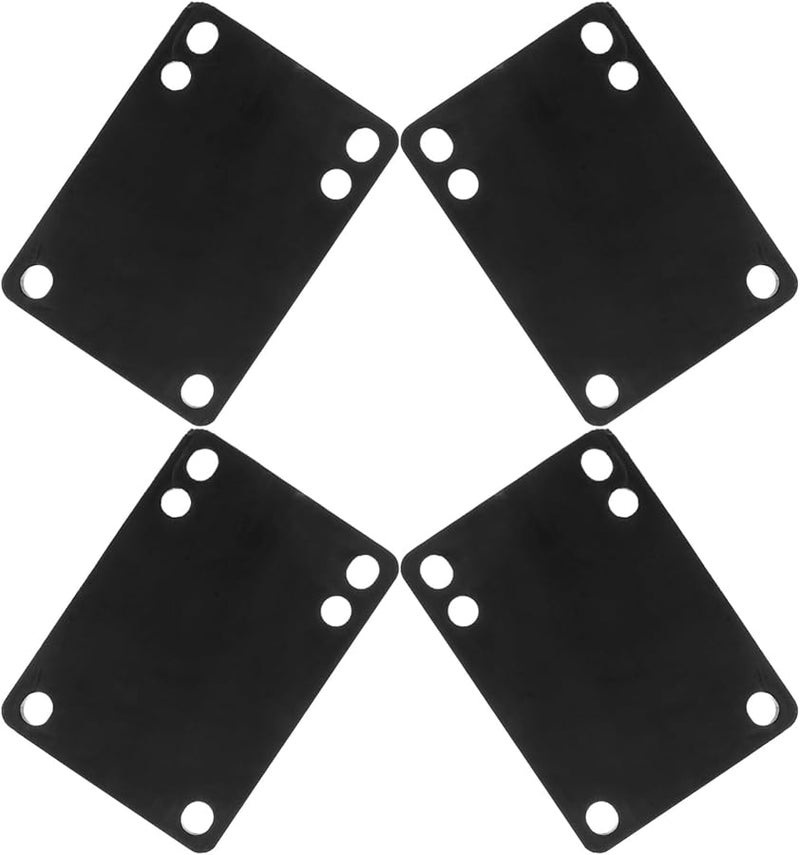 Mikikit 4Pcs Shockproof Skateboard Riser Pads Damping Cushion Wear Resistant Easy Install - Image 2