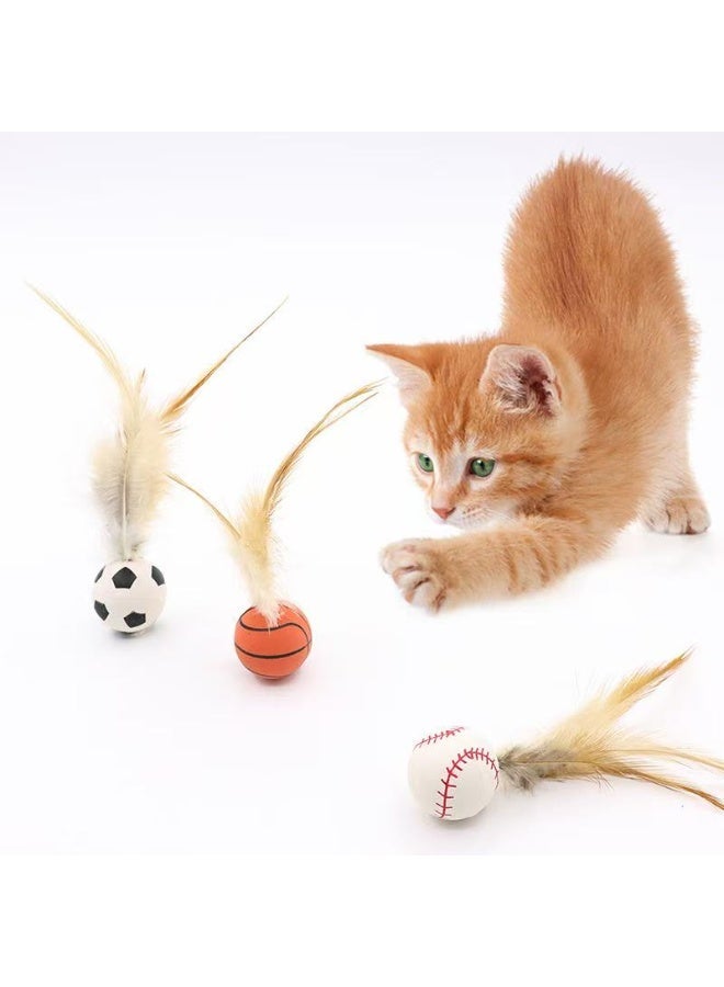 pet toy bundle (wand & elastic ball) - Image 3