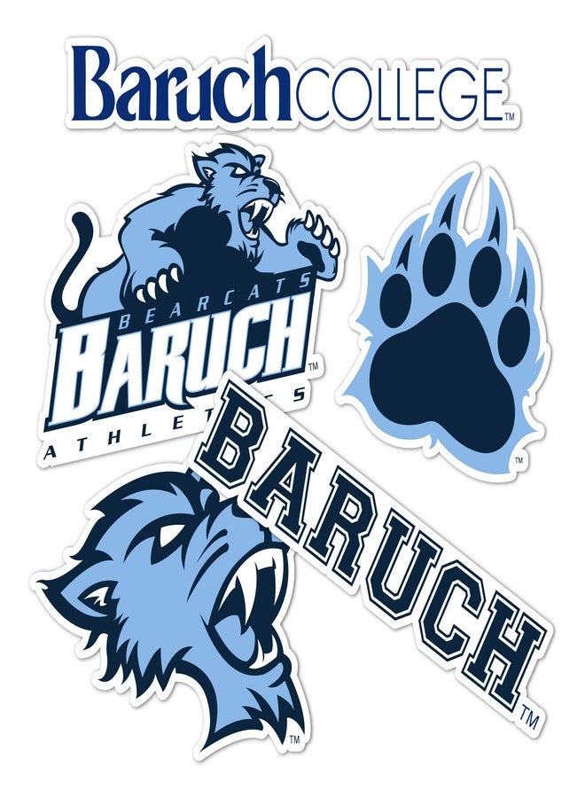 Desert Cactus Baruch College Sticker Bearcats Vinyl Decals Laptop Water Bottle Car Scrapbook Sheet T2 (Type 2) - Image 1
