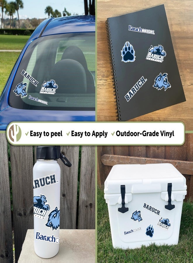 Desert Cactus Baruch College Sticker Bearcats Vinyl Decals Laptop Water Bottle Car Scrapbook Sheet T2 (Type 2) - Image 2