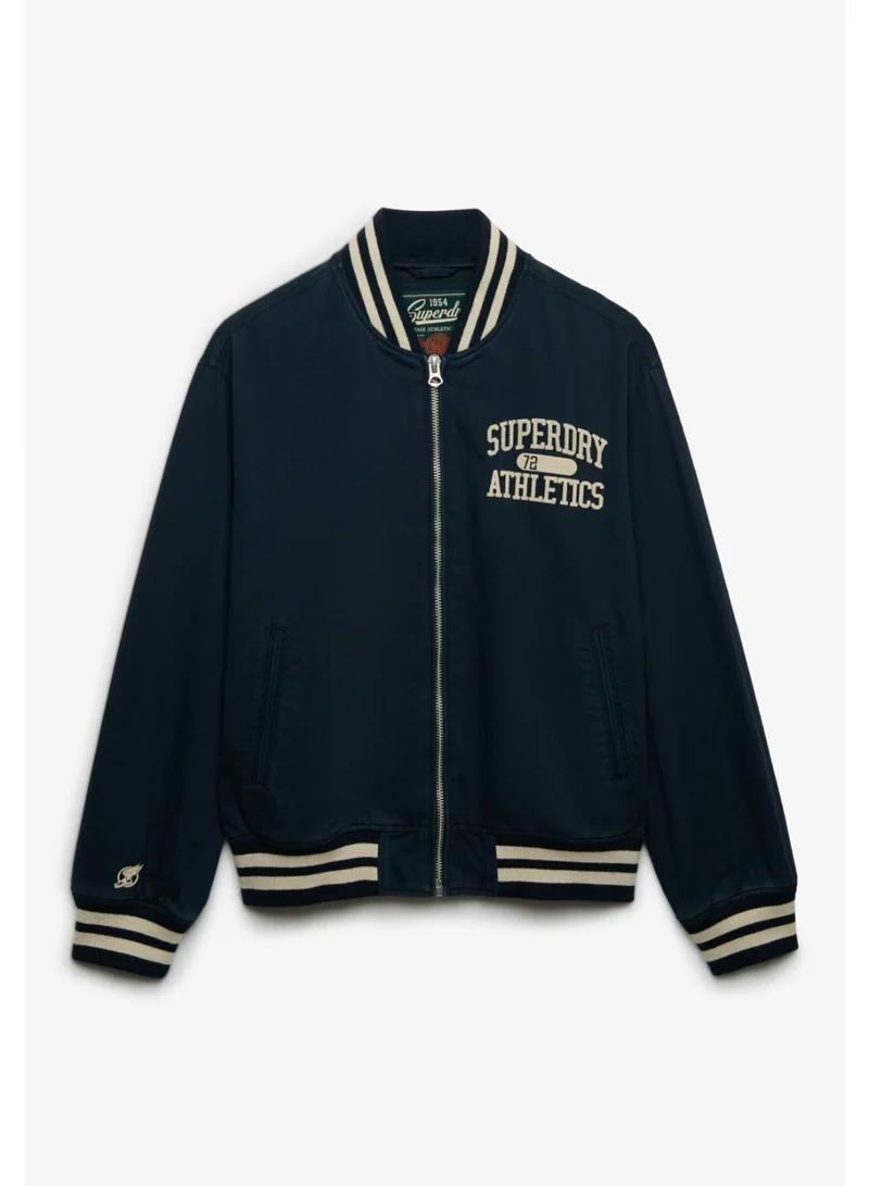 سوبر دراي Twill Varsity Bomber Jacket