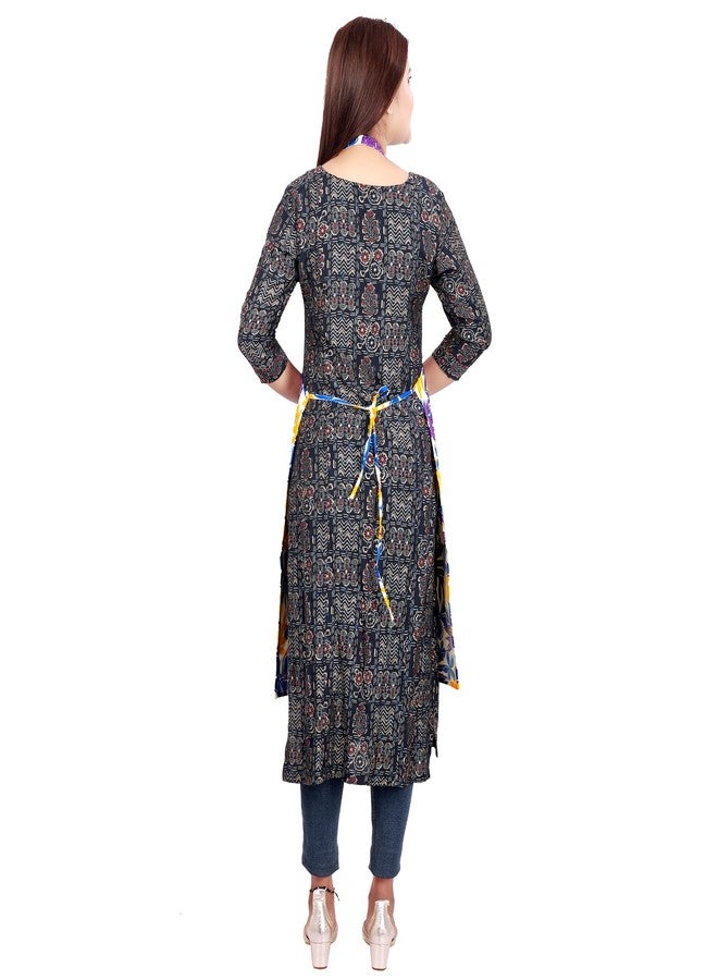 abc garments Printed Kitchen Apron (FREE, Yellow) - Image 4