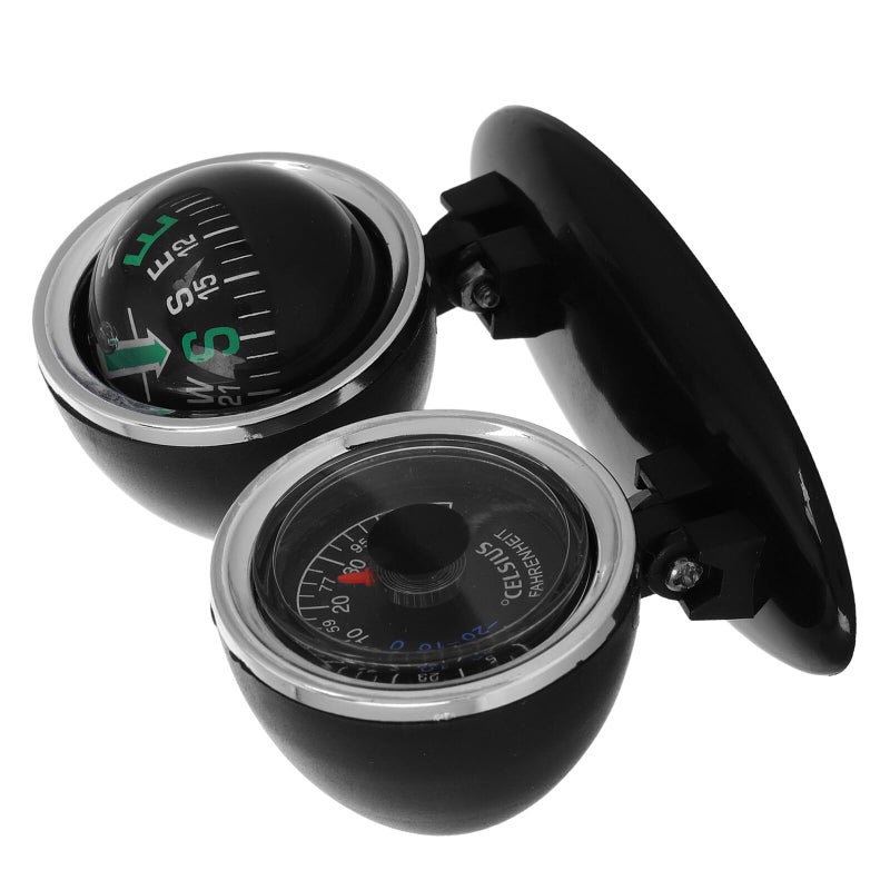 High Precision Multi Function Dashboard Compass Ball for Car Boat and Outdoor Hiking - Image 2