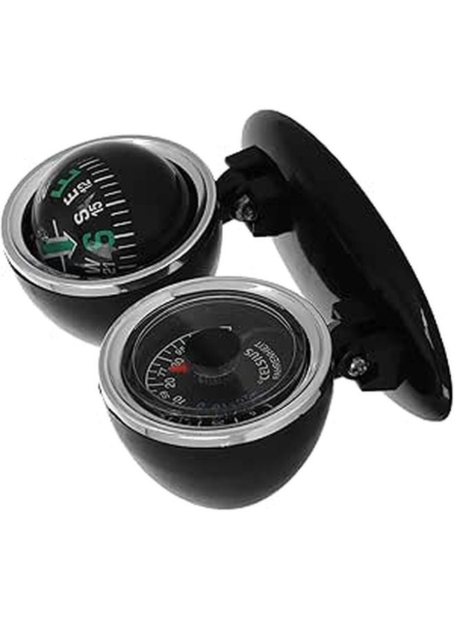 High Precision Multi Function Dashboard Compass Ball for Car Boat and Outdoor Hiking - Image 1