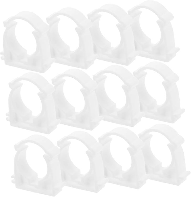 Universal Stainless Steel Small Hose Clamps 20pcs Automotive Pipe Line Clip Kit - Image 1