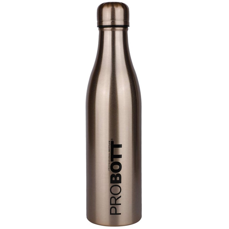 PROBOTT PROBOTT Thermosteel Vintage Vacuum Flask Each 750ml -Gold (Pack of 2)  - Image 2