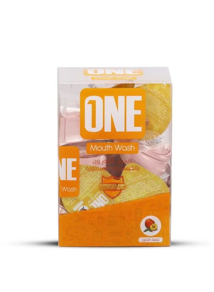 One Touch One Advanced Tomato Flavored Capsule Mouthwash, 20 capsules, 15 ml - Image 1