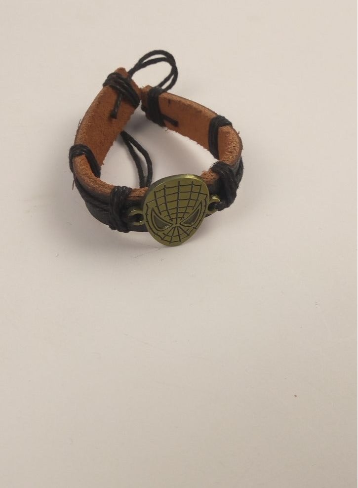 SPIDERMAN Stylish men's bracelets, handcrafted from the finest natural leather, ideal for young men looking for an unconventional look. - Image 2