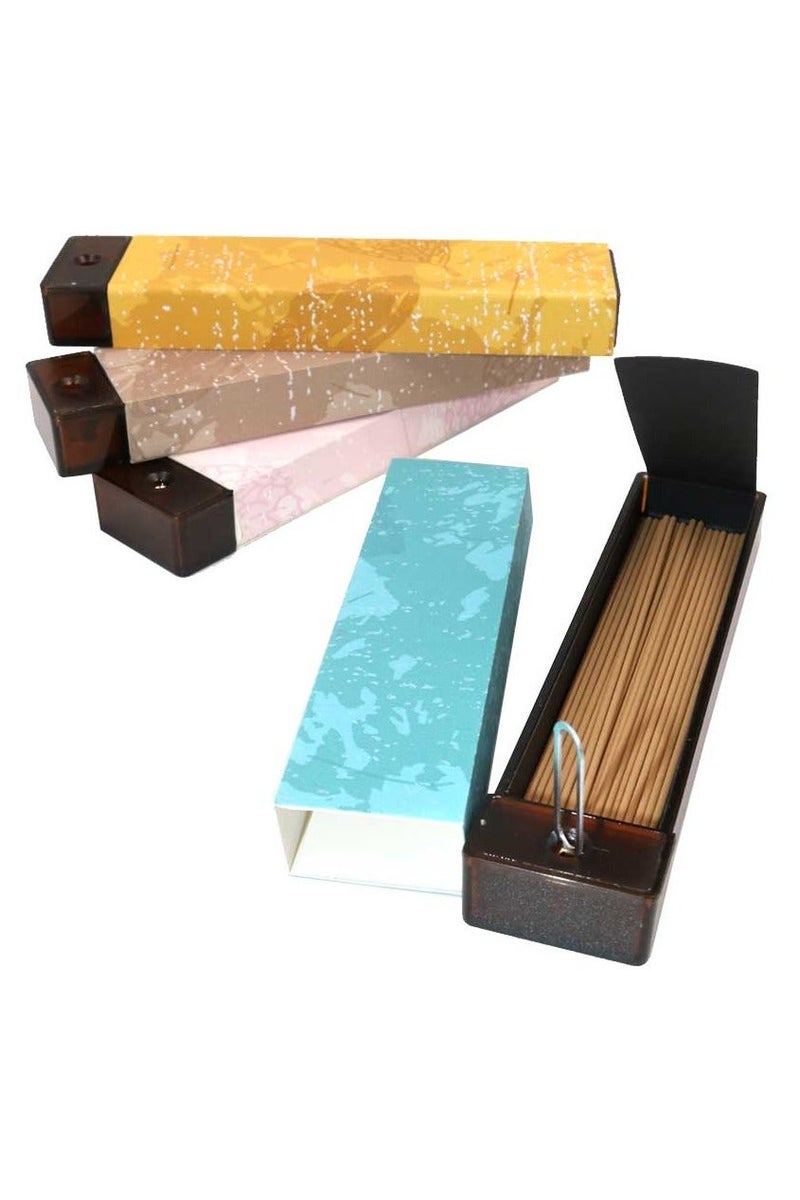 Bakhoor BoSidin 2pcs Gift Set Cambodian Incense Sticks, Small Incense Gift Set 1.3mm Diameter with Built-in Holder - Image 4