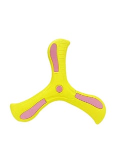 Generic EVA Boy Children's Hand Throwing Boomerang Outdoor Parent-child Interactive Gift Boomerang Toy (Yellow)  - Image 1