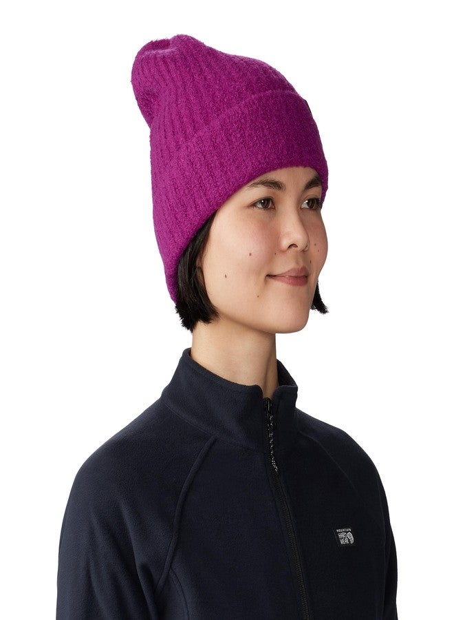 Mountain Hardwear قبعة ماونتن هاردوير النسائية المحبوكة من قماش بلاش نيت، لون توتي متوهج، مقاس واحد - Image 5