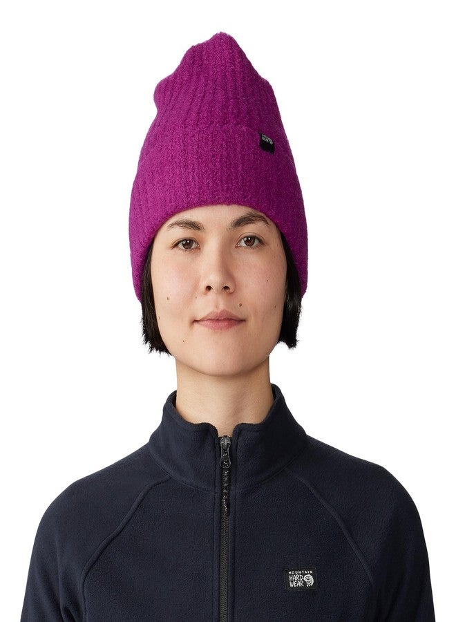Mountain Hardwear قبعة ماونتن هاردوير النسائية المحبوكة من قماش بلاش نيت، لون توتي متوهج، مقاس واحد - Image 1