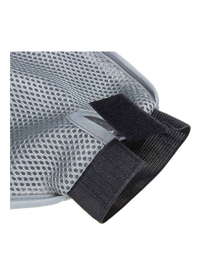 NIBEMINENT Pet Grooming Glove Grey - Image 5