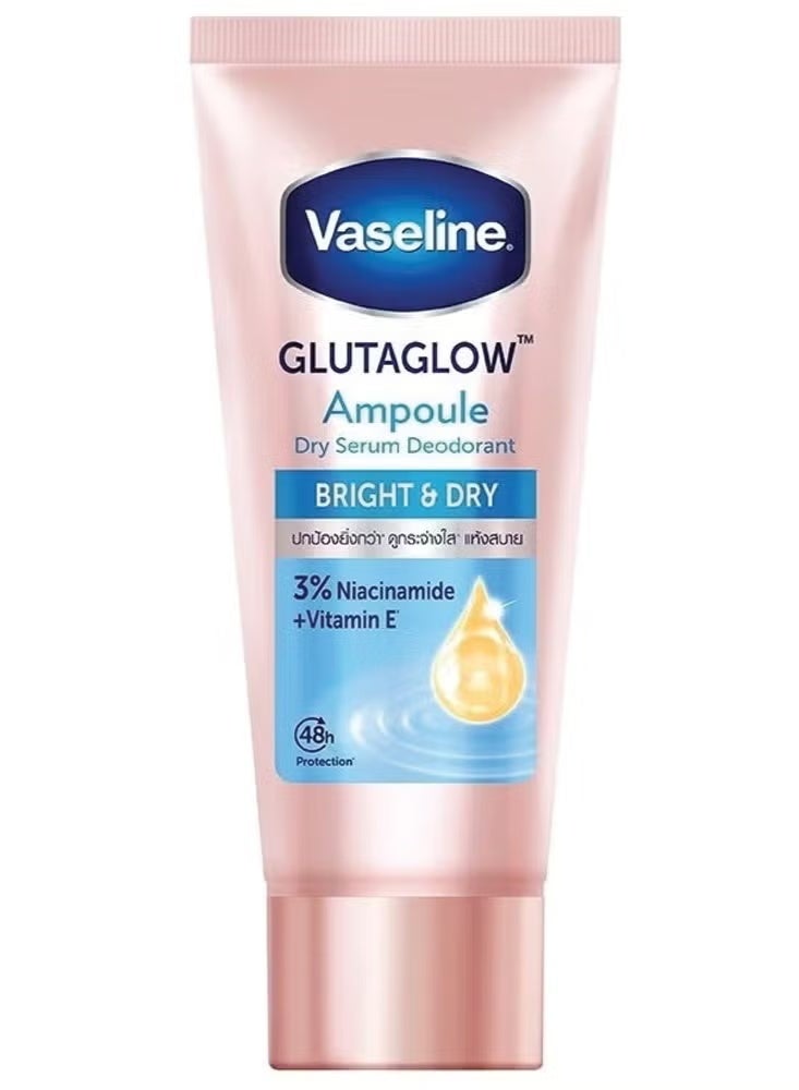Vaseline Glutaglow Bright & Dry Ampoule Dry Serum Deodorant - 45ml