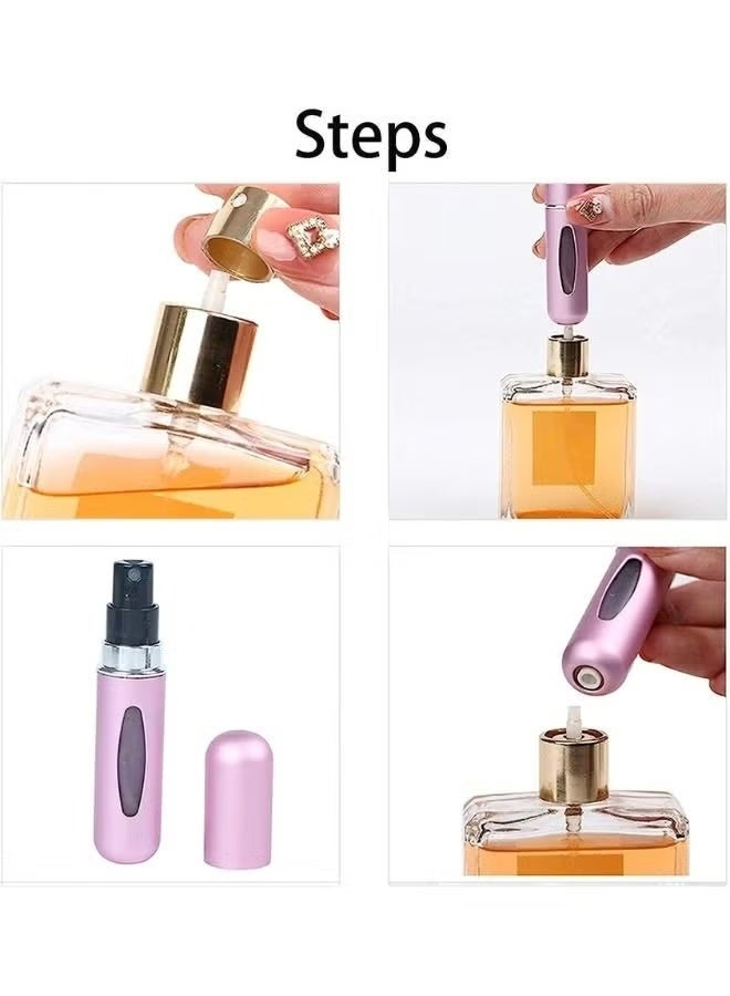 3-Piece Mini Portable Refillable Perfume Storage Bottle Set - Image 4