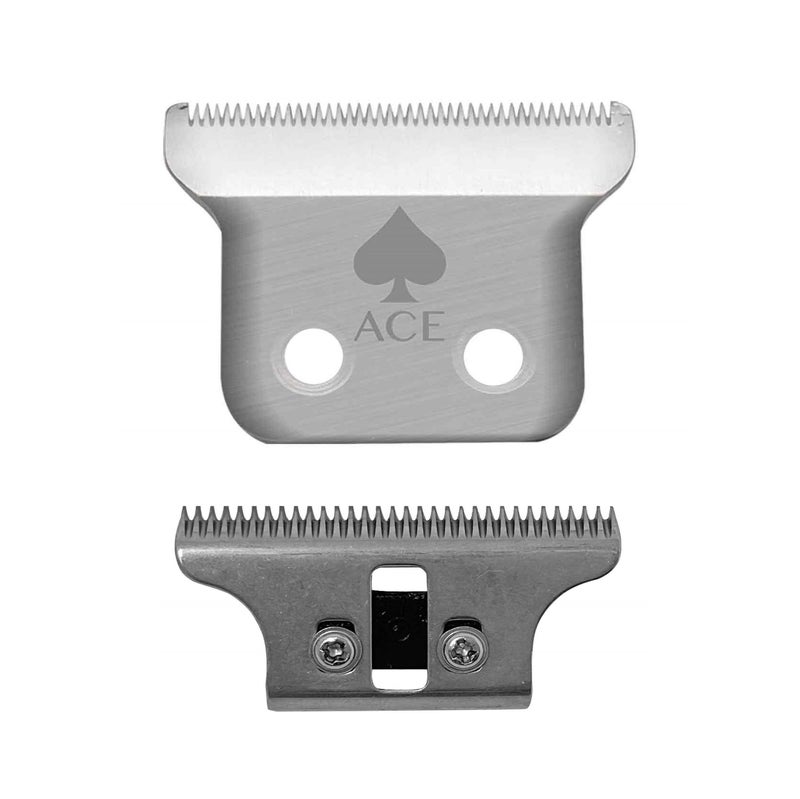 StyleCraft Replacement Fixed Stainless Steel Classic Hair Trimmer Blade with Moving Stainless Steel Deep Cutter, Fits Ace Trimmer Model Only - Image 1