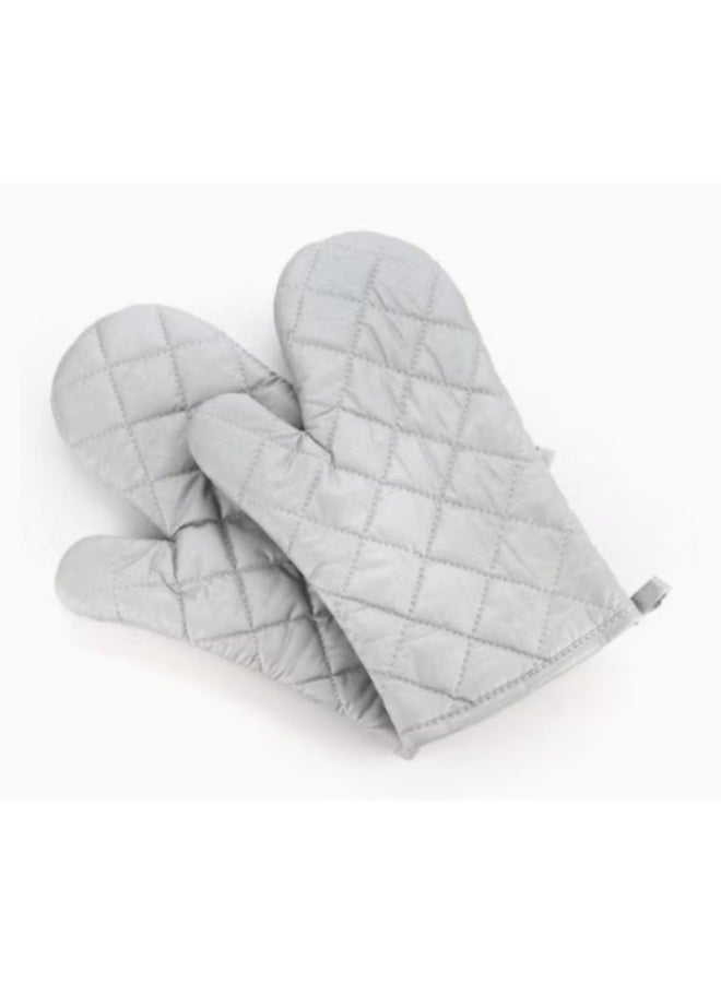 قطعتان من قفازات الفرن المقاومة للحرارة لحمل الأواني - Image 1