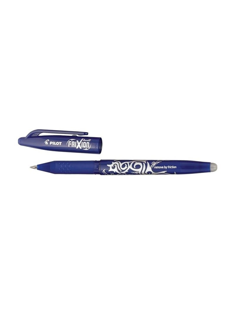 Pilot Frixion Ball, Erasable Gel Pens, Fine Point (Blue Ink, 0.7mm) - Pack Of 6 - Image 3