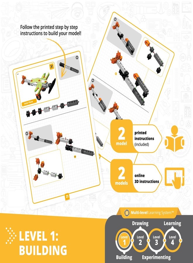 Engino STEAM Labs, How Solar Energy Works, STEAM Kit for Ages 8+, Building Kit, STEM Toys for Girls & Boys, Learning & Education Toys (4 Models) - Image 3