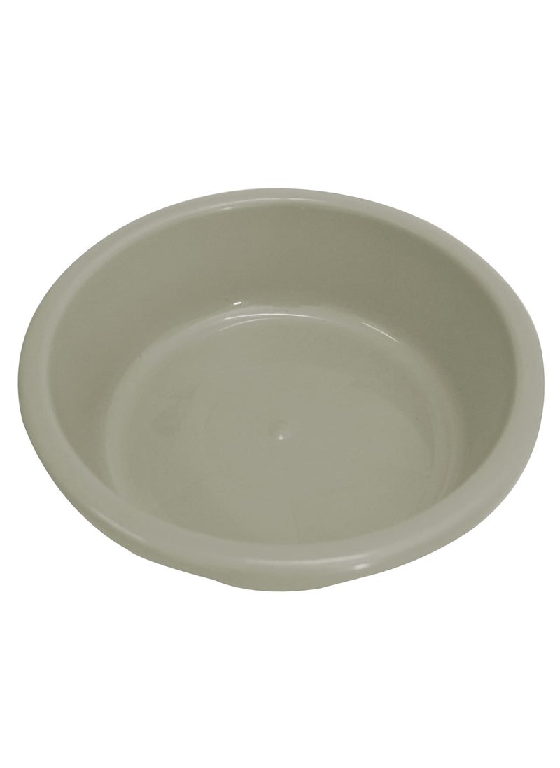 Kuber Industries Kuber Industries Multiuses Unbreakable Plastic Knead Dough Basket/Basin Bowl For Home & Kitchen 6 Ltr- Pack of 2 (Black & Grey)  - Image 3