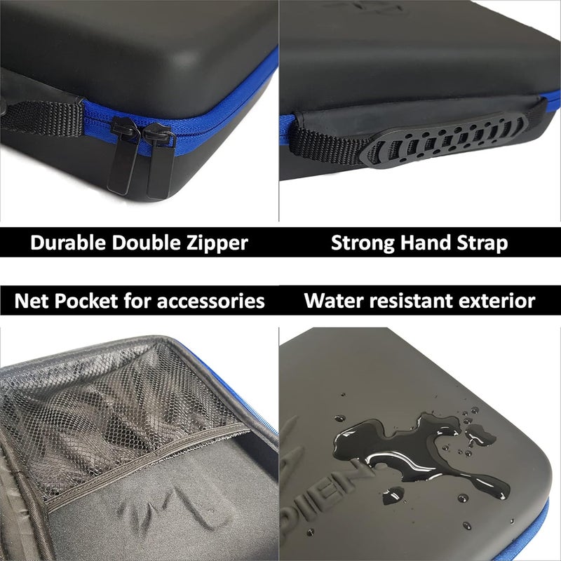 MONGPIENS Battling Tops Soft Carrying Case Waterproof Storage Organizer for Spinning Top and Launcher (Medium) - Image 3
