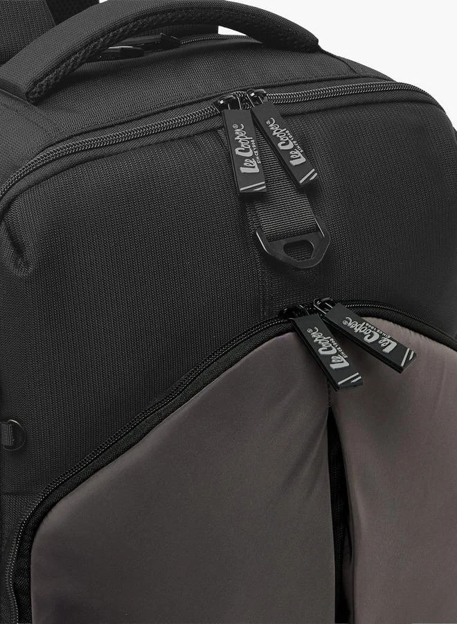 Lee Cooper BLACK Men Adjustable Straps Backpack for Men | Best Price UAE