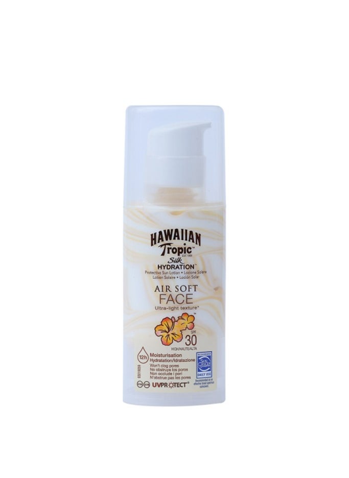 Hawaiian Tropic Silk SPF30 Hydration Face Lotion 50 ml - pzsku/Z778CFD3815F92C4DFC53Z/45/_/1739154298/40d94b09-451a-4fc9-a949-49cd28e5d212