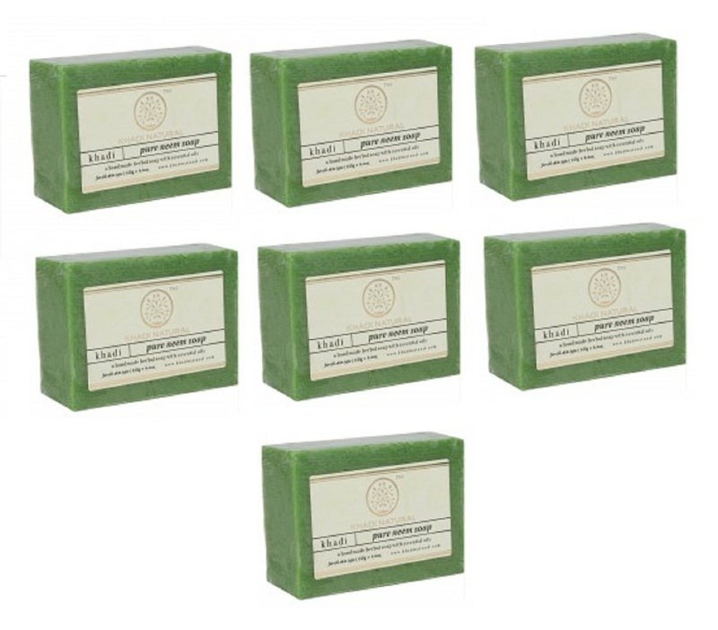 Khadi Herbal Khadi Natural Pure neem Soap Set of 7