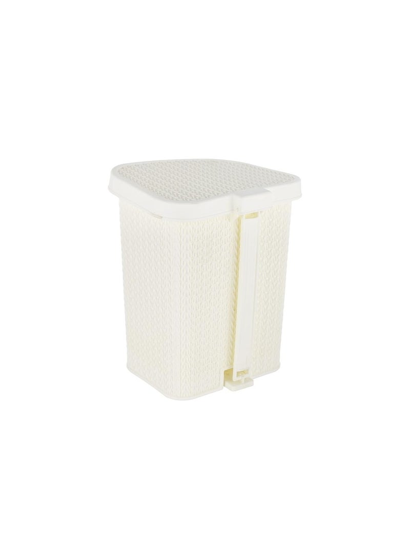 الهلال والنجمة الفضية  سلة مهملات ترت بمقاس متوسط ابيض 6221999653662 - Image 3