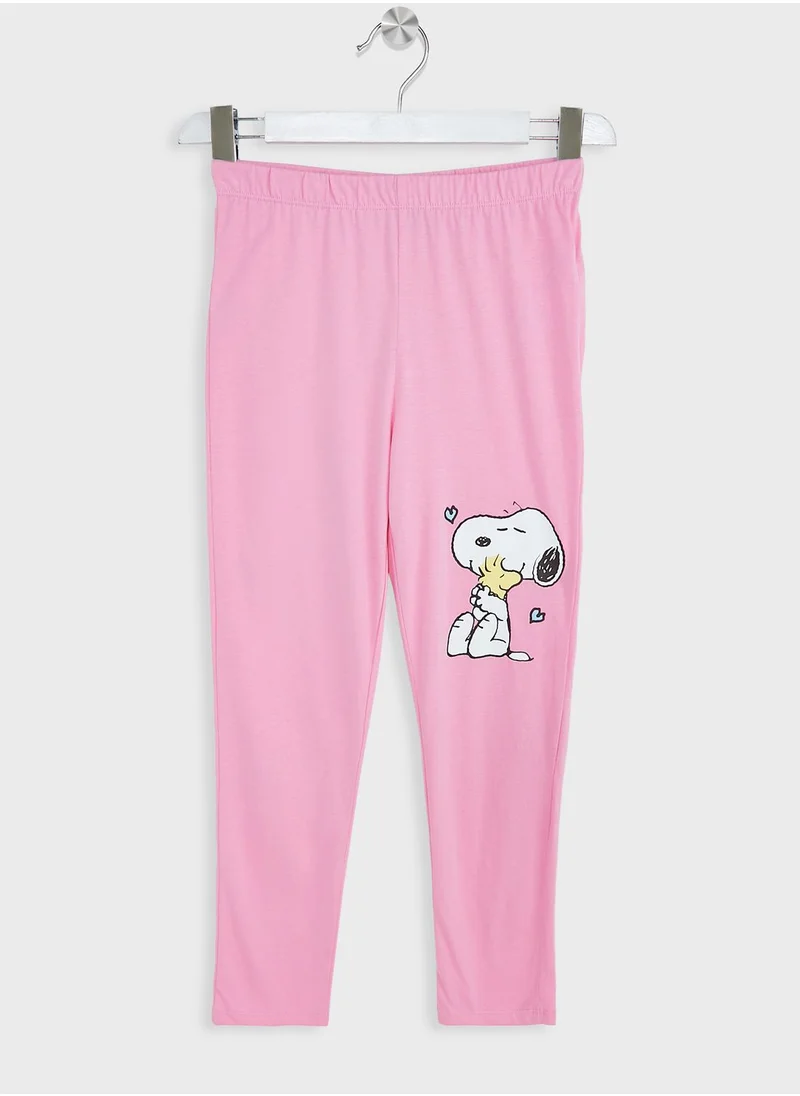 Urban Haul Kids Peanuts Snoopy Pyjama Set