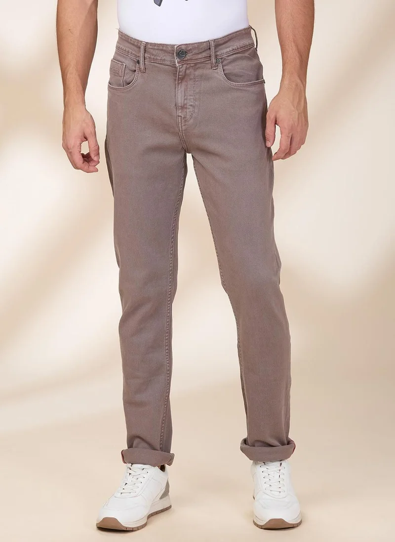 Being Human STEEL GREY Men Classic Slim Fit Stretchable Jeans for Men | Best Price UAE